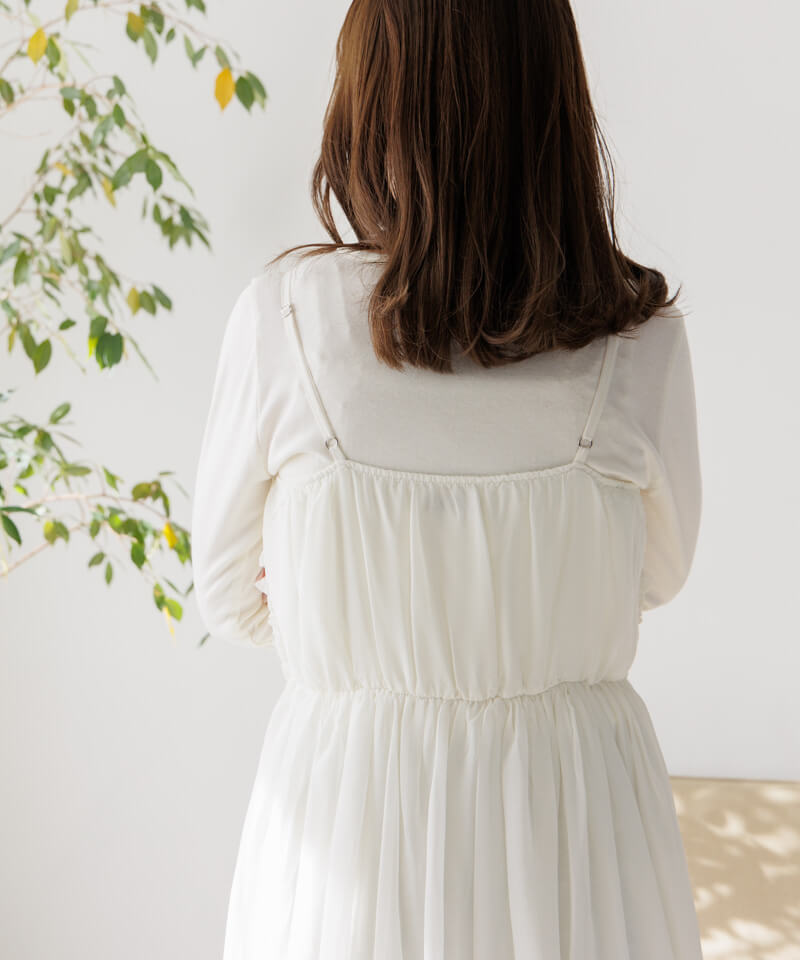 10%OFF】whip cami onepiece～ﾎｲｯﾌﾟｷｬﾐﾜﾝﾋﾟｰｽ | flower／フラワー公式通販