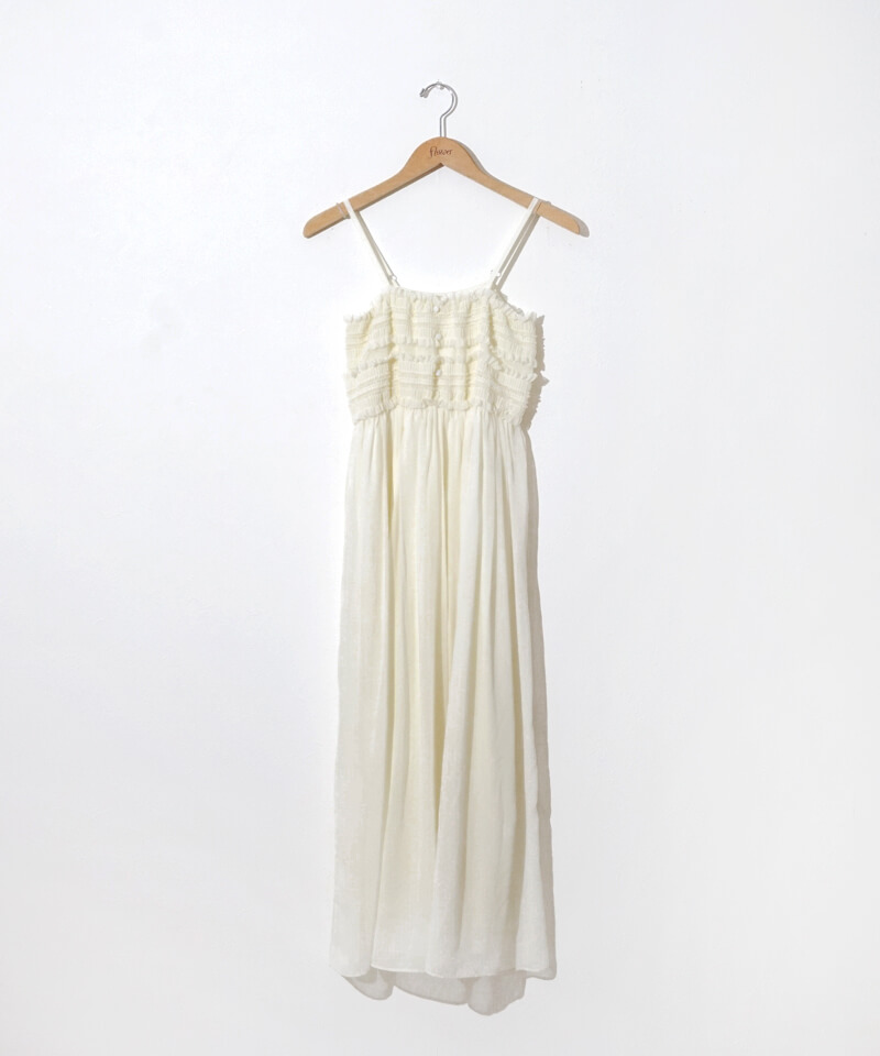 10%OFF】whip cami onepiece～ﾎｲｯﾌﾟｷｬﾐﾜﾝﾋﾟｰｽ | flower／フラワー公式通販