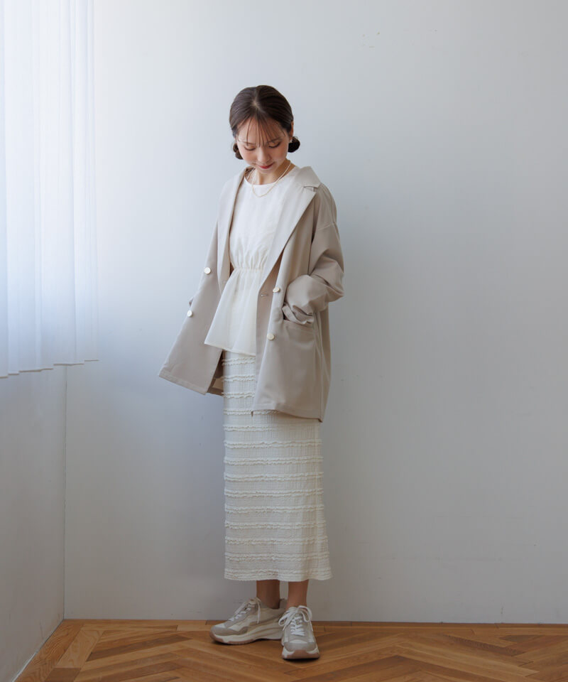 basic tailored jacket~ベーシックテーラードジャケット | flower/フラワー basic tailored jacket~ベーシックテーラードジャケット | flower/フラワー