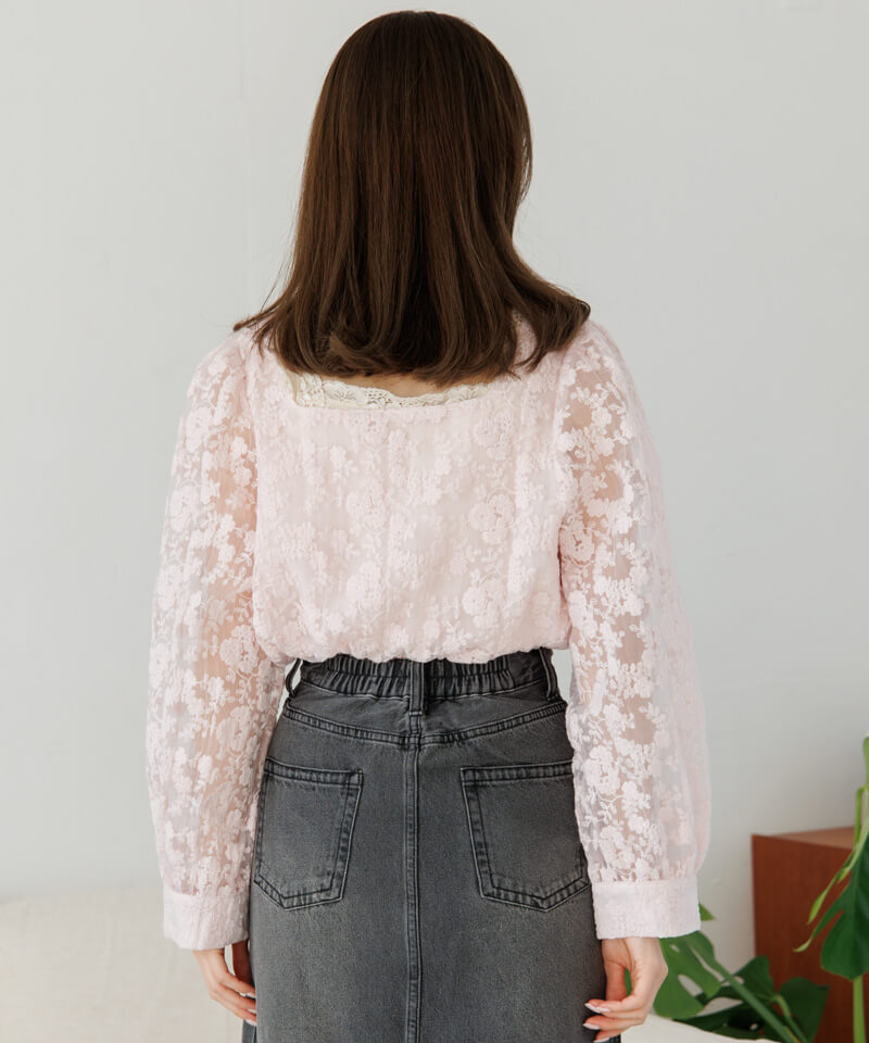 garden bloom blouse～ｶﾞｰﾃﾞﾝﾌﾞﾙｰﾑﾌﾞﾗｳｽ | flower／フラワー公式通販