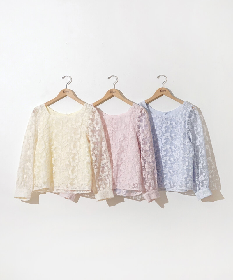garden bloom blouse～ｶﾞｰﾃﾞﾝﾌﾞﾙｰﾑﾌﾞﾗｳｽ | flower／フラワー公式通販