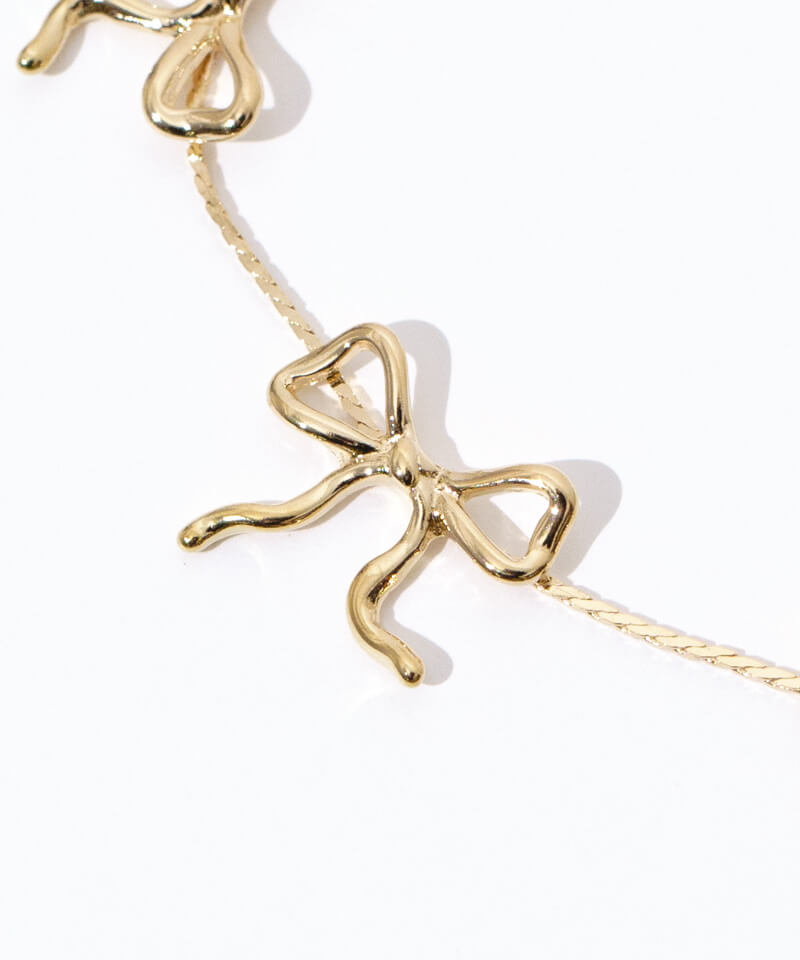 triple ribbon bracelet～ﾄﾘﾌﾟﾙﾘﾎﾞﾝﾌﾞﾚｽﾚｯﾄ | flower／フラワー公式通販