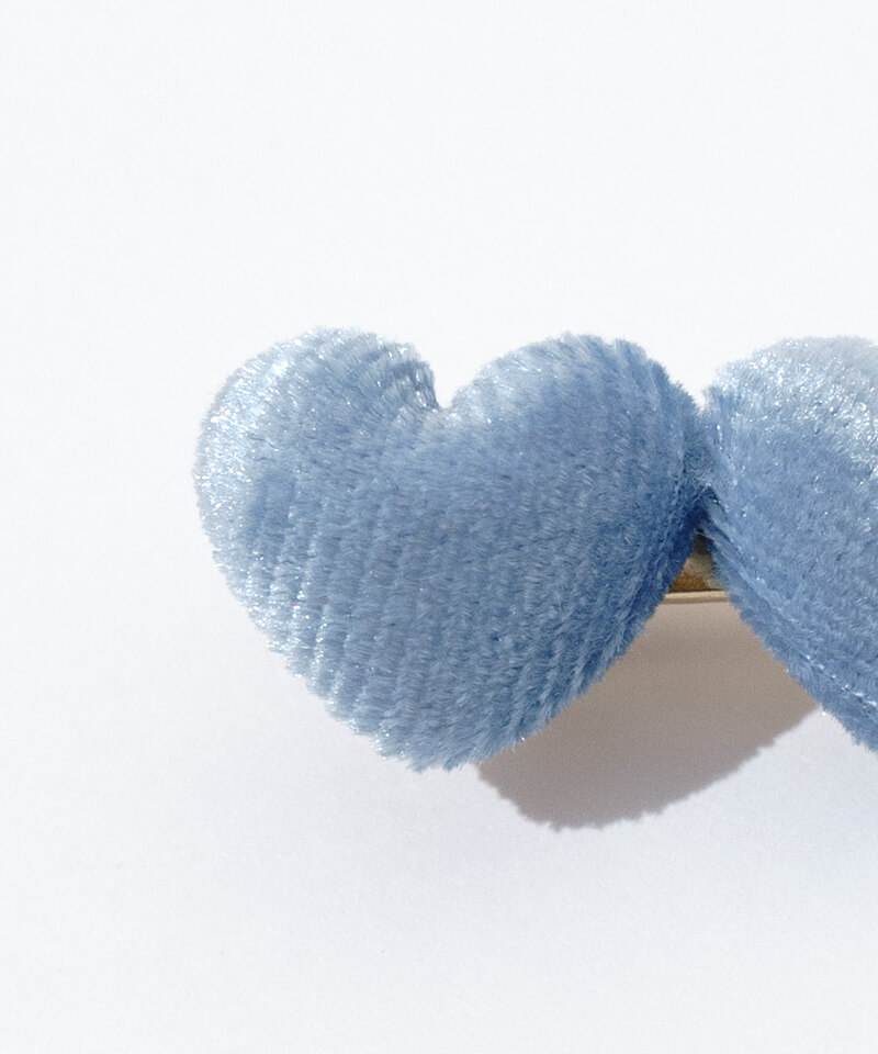 velour heart pin～ﾍﾞﾛｱﾊｰﾄﾋﾟﾝ | flower／フラワー公式通販
