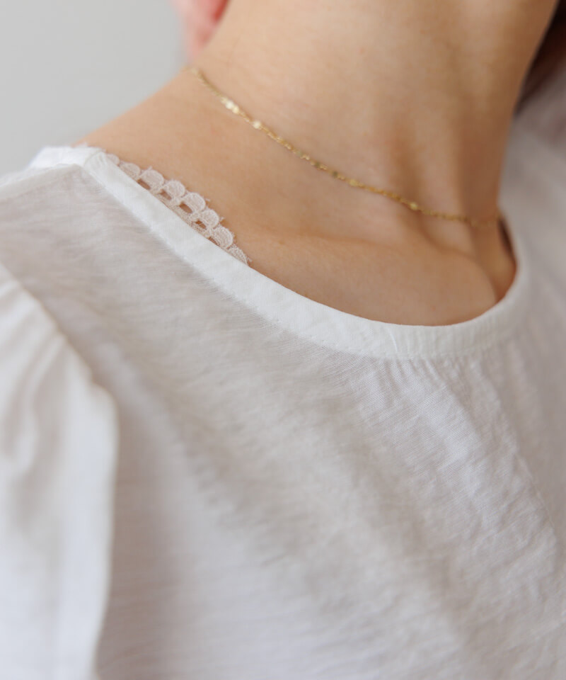 liten キャンディーブラウス　アイボリー liten キャンディーブラウス アイボリー