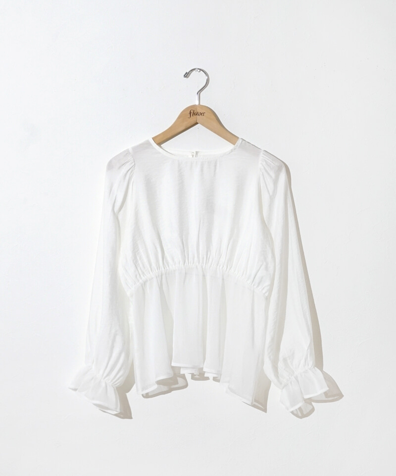 40%OFF】lightly candy blouse～ﾗｲﾄﾘｰｷｬﾝﾃﾞｨｰﾌﾞﾗｳｽ | flower／フラワー