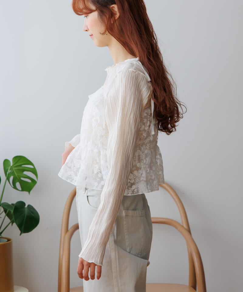 40%OFF】clearly bloom bustier～ｸﾘｱﾘｰﾌﾞﾙｰﾑﾋﾞｽﾁｪ | flower