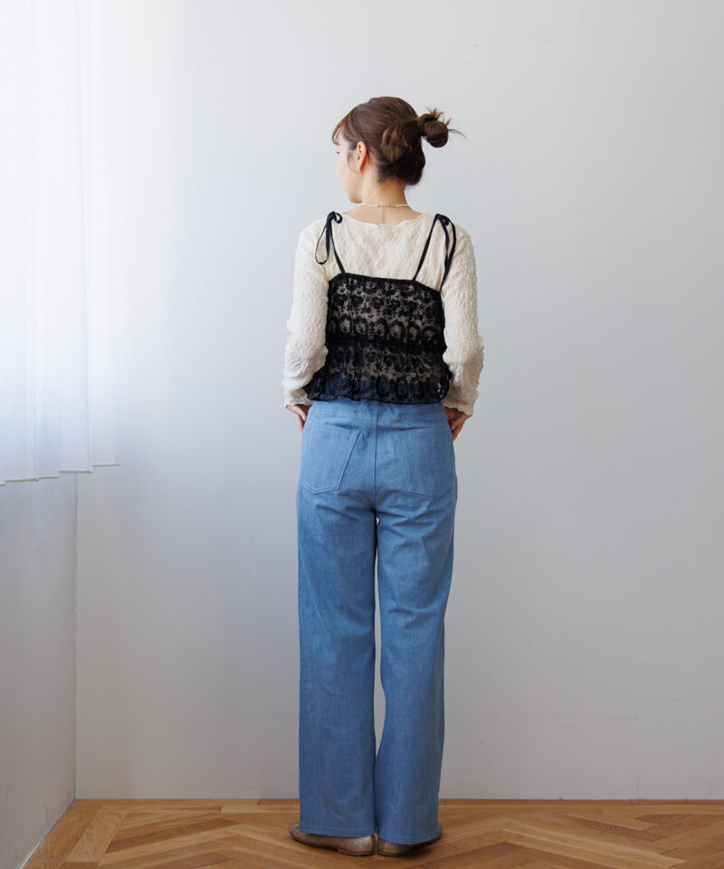 40%OFF】clearly bloom bustier～ｸﾘｱﾘｰﾌﾞﾙｰﾑﾋﾞｽﾁｪ | flower／フラワー