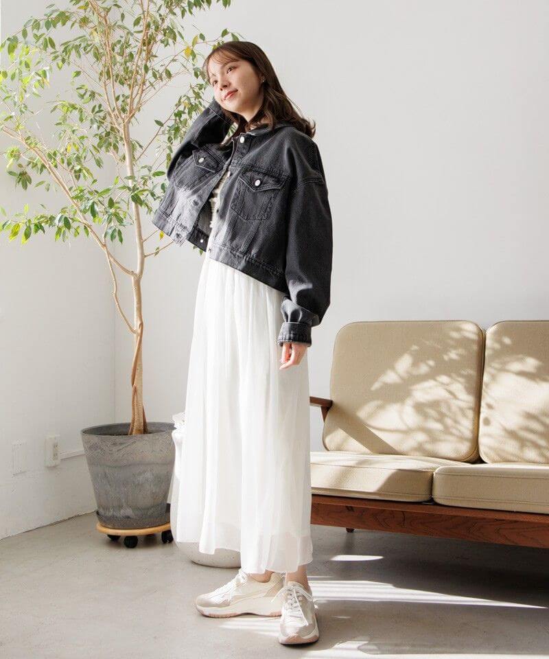 20%OFF】short denim jacket～ｼｮｰﾄﾃﾞﾆﾑｼﾞｬｹｯﾄ | flower／フラワー公式通販