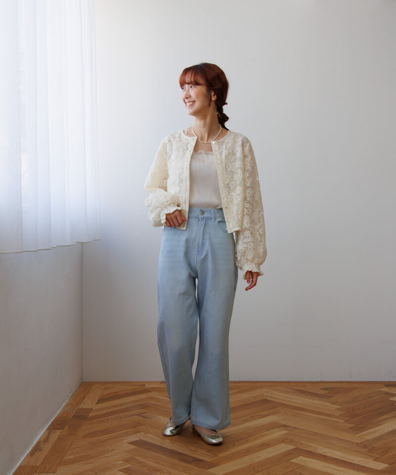【信頼】 botanical flower／フラワー公式通販 | top～ﾎﾞﾀﾆｶﾙｼｱｰﾄｯﾌﾟ sheer トップス