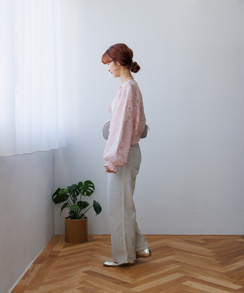 botanical sheer top～ﾎﾞﾀﾆｶﾙｼｱｰﾄｯﾌﾟ | flower／フラワー公式通販