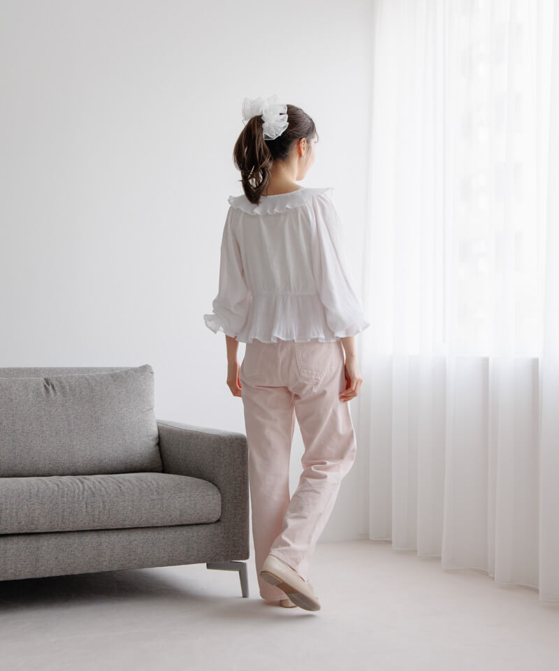 30%OFF】shell pleats blouse～ｼｪﾙﾌﾟﾘｰﾂﾌﾞﾗｳｽ | flower／フラワー公式通販
