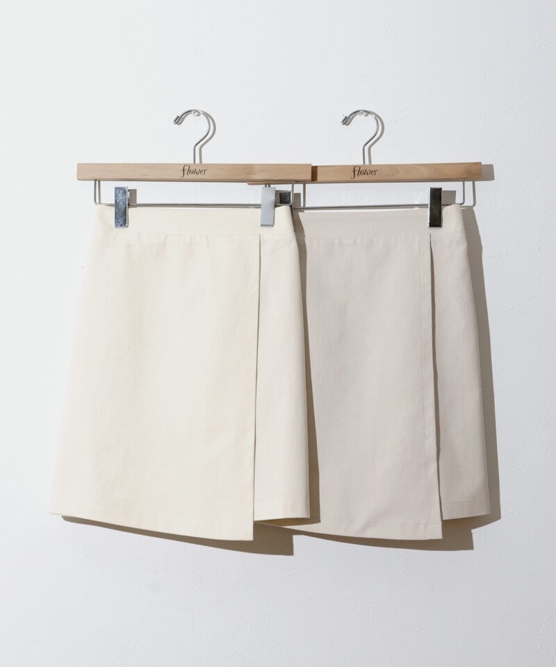 50%OFF】springy wrap skirt～ｽﾌﾟﾘﾝｼﾞｰﾗｯﾌﾟｽｶｰﾄ | flower