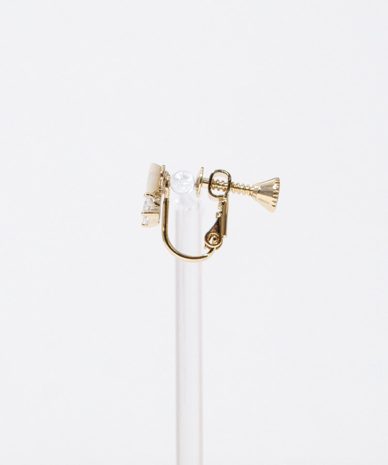 heart bijou earring～ﾊｰﾄﾋﾞｼﾞｭｰｲﾔﾘﾝｸﾞ | flower／フラワー公式通販