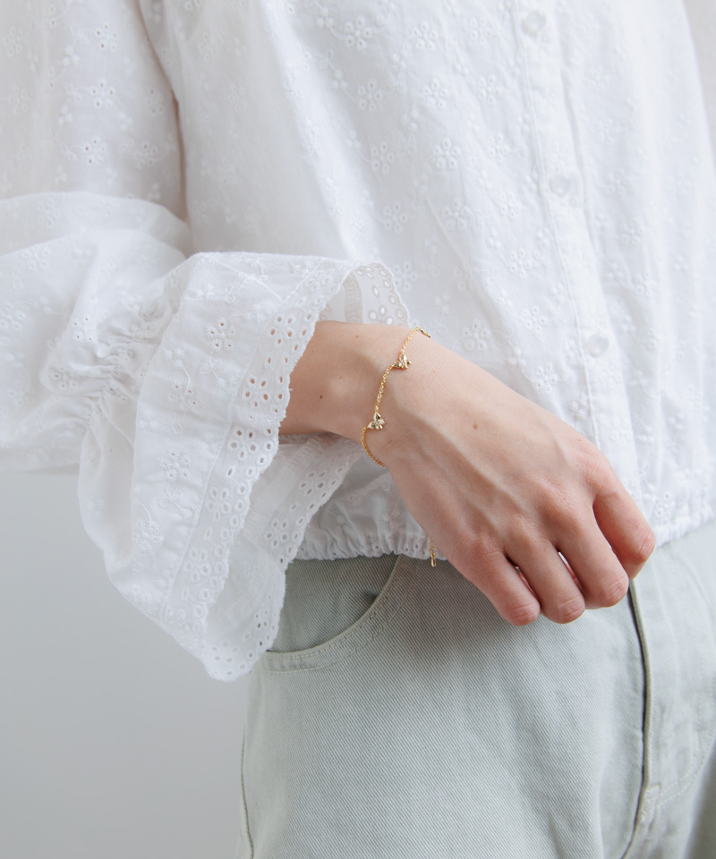 tiny papillon bracelet～ﾀｲﾆｰﾊﾟﾋﾟﾖﾝﾌﾞﾚｽﾚｯﾄ | flower／フラワー公式通販