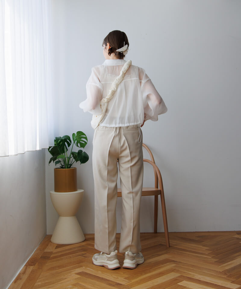 smoky check pants～ｽﾓｰｷｰﾁｪｯｸﾊﾟﾝﾂ | flower／フラワー公式通販
