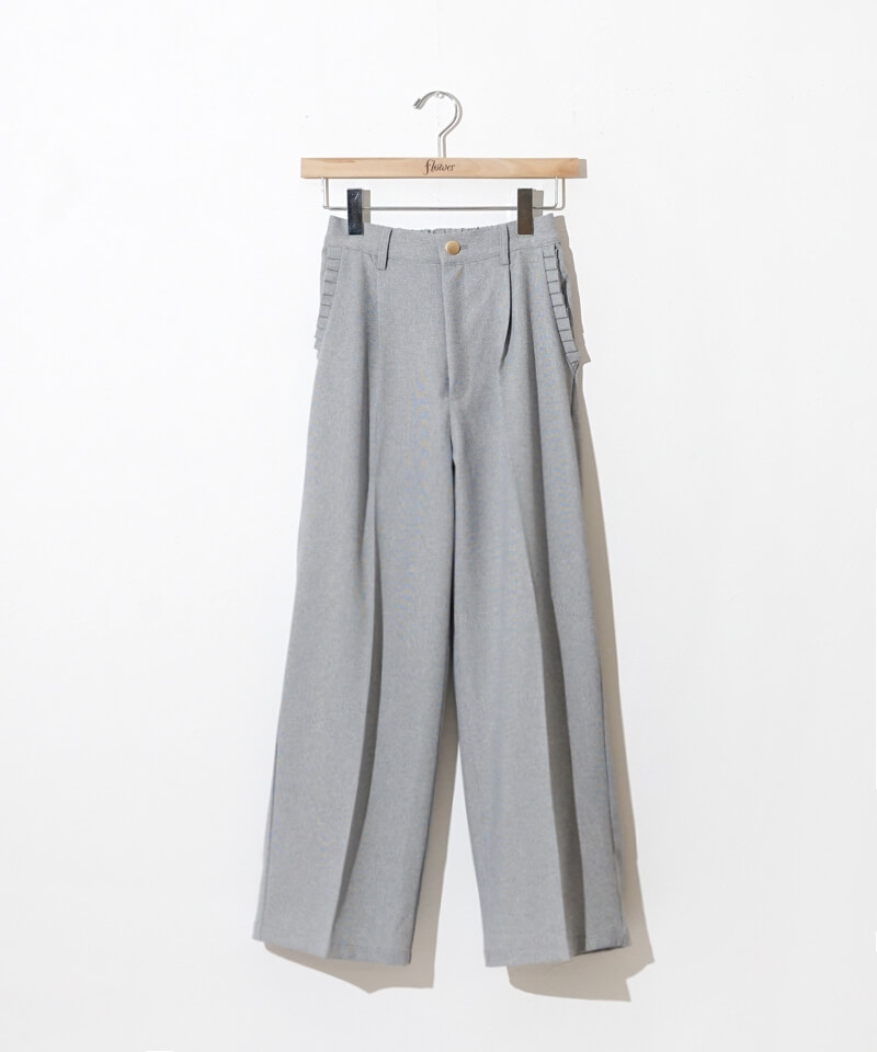 K　他の方はご遠慮ください 10%OFF】smoky check pants～ｽﾓｰｷｰﾁｪｯｸﾊﾟﾝﾂ | flower／フラワー