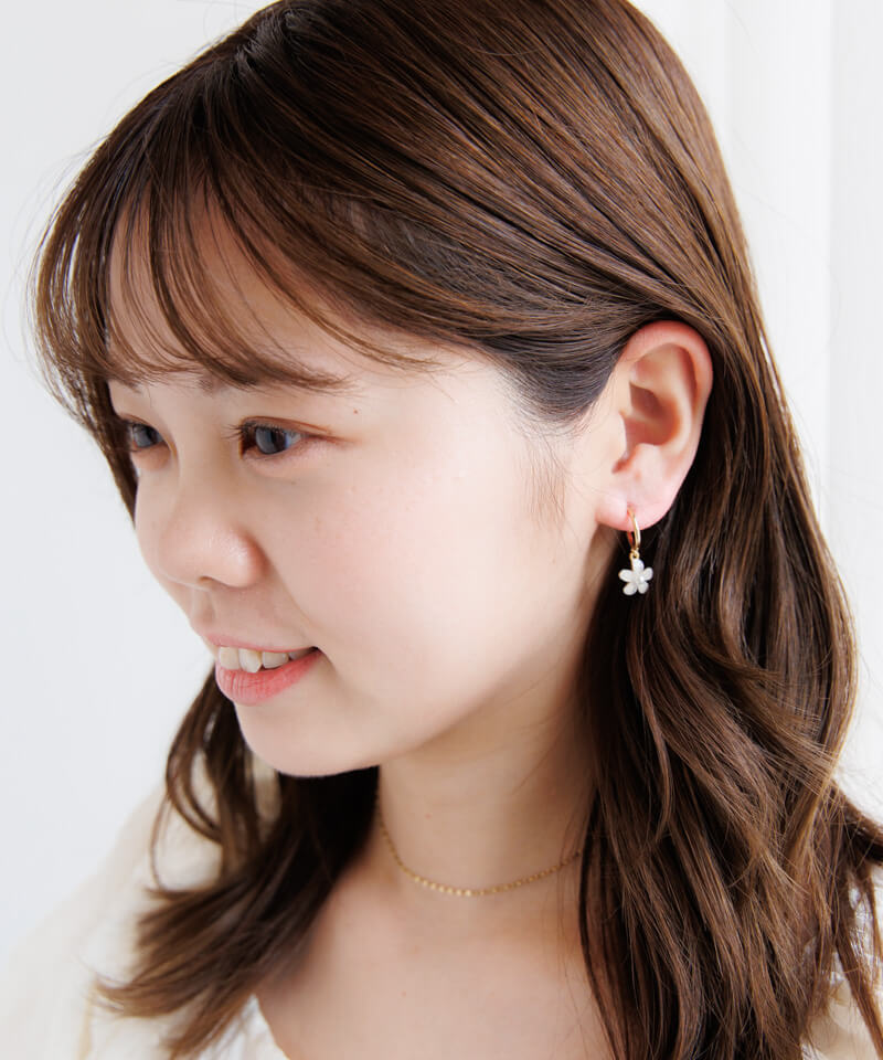 flower hoop pierce～ﾌﾗﾜｰﾌｰﾌﾟﾋﾟｱｽ | flower／フラワー公式通販