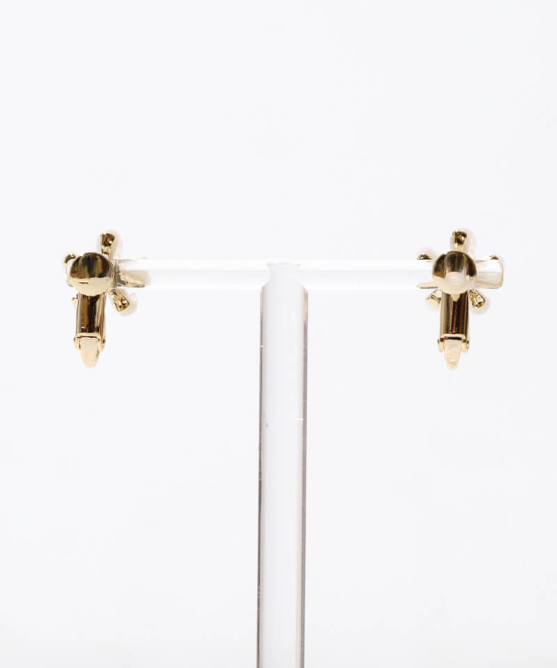 ポメころび様✴︎ライラック&MOPカービング＊フープイヤリング ポメころび様✴︎ライラック&MOPカービング＊フープイヤリング