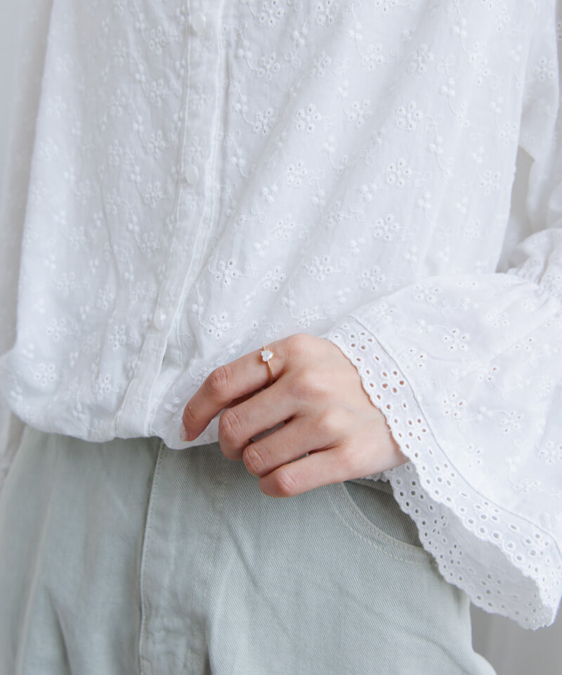 bezel heart ring～ﾍﾞｾﾞﾙﾊｰﾄﾘﾝｸﾞ | flower／フラワー公式通販