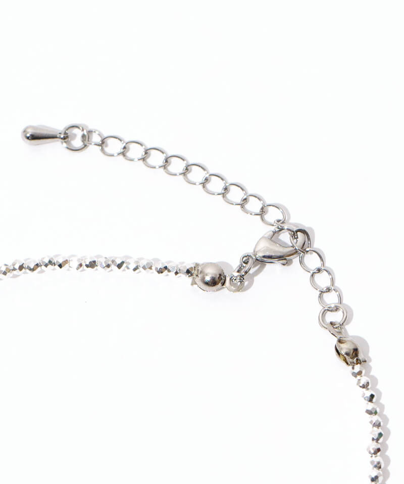 shiny beads necklace～ｼｬｲﾆｰﾋﾞｰｽﾞﾈｯｸﾚｽ | flower／フラワー公式通販