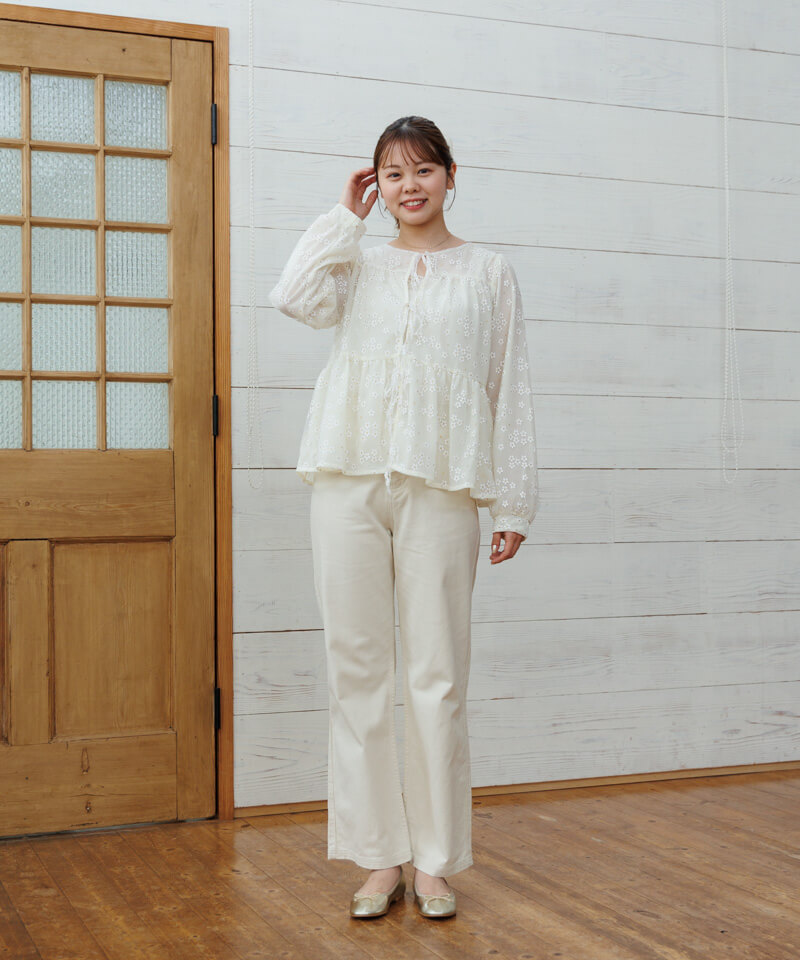 送料無料特集 | 激安の新品・型落ち・アウトレット tulle blossom blouse～ﾌﾞﾛｯｻﾑﾁｭｰﾙﾌﾞﾗｳｽ flower／フラワー公式通販 | トップス