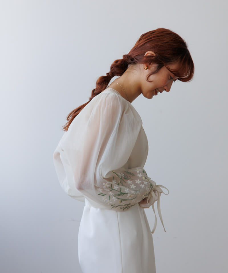 50%OFF】lucky bouquet blouse～ﾗｯｷｰﾌﾞｰｹﾌﾞﾗｳｽ | flower／フラワー公式通販