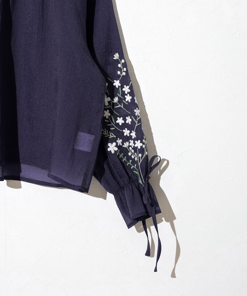 美品　OHGA FLEUR フルール　ブラック Flower ショートナー・L（ブラック） | Moon Label - 大月真珠