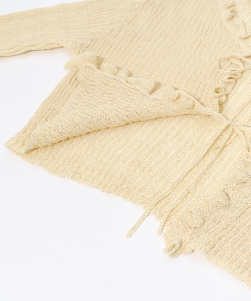 honey sheer cardigan～ﾊﾆｰｼｱｰｶｰﾃﾞｨｶﾞﾝ | flower／フラワー公式通販