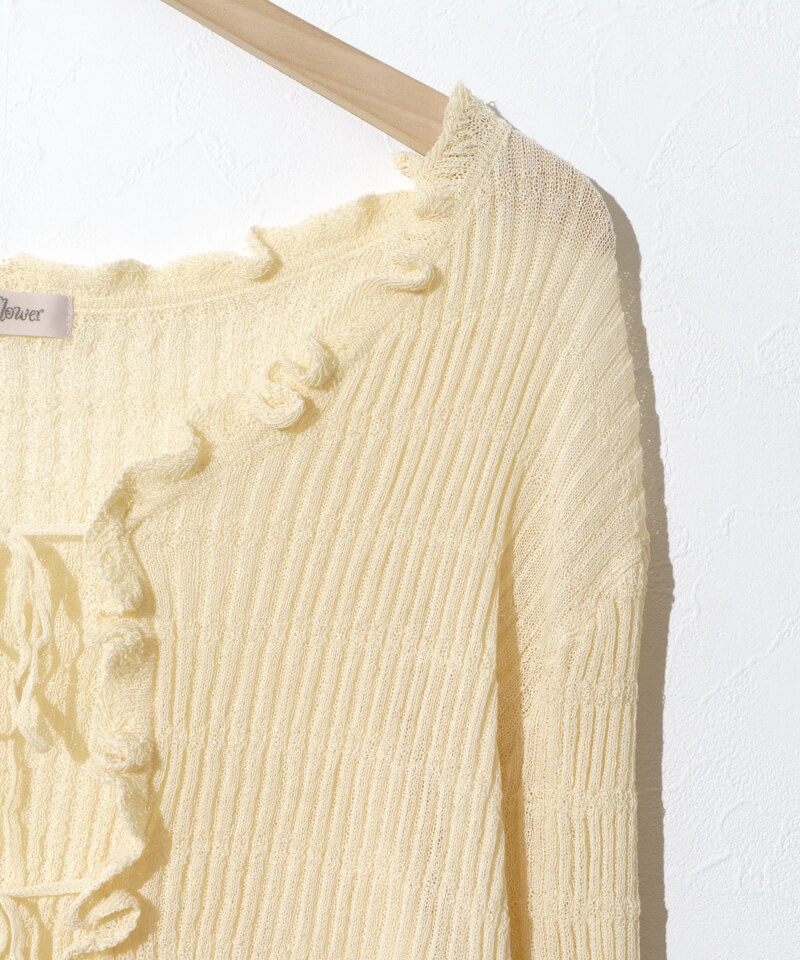 honey sheer cardigan～ﾊﾆｰｼｱｰｶｰﾃﾞｨｶﾞﾝ | flower／フラワー公式通販