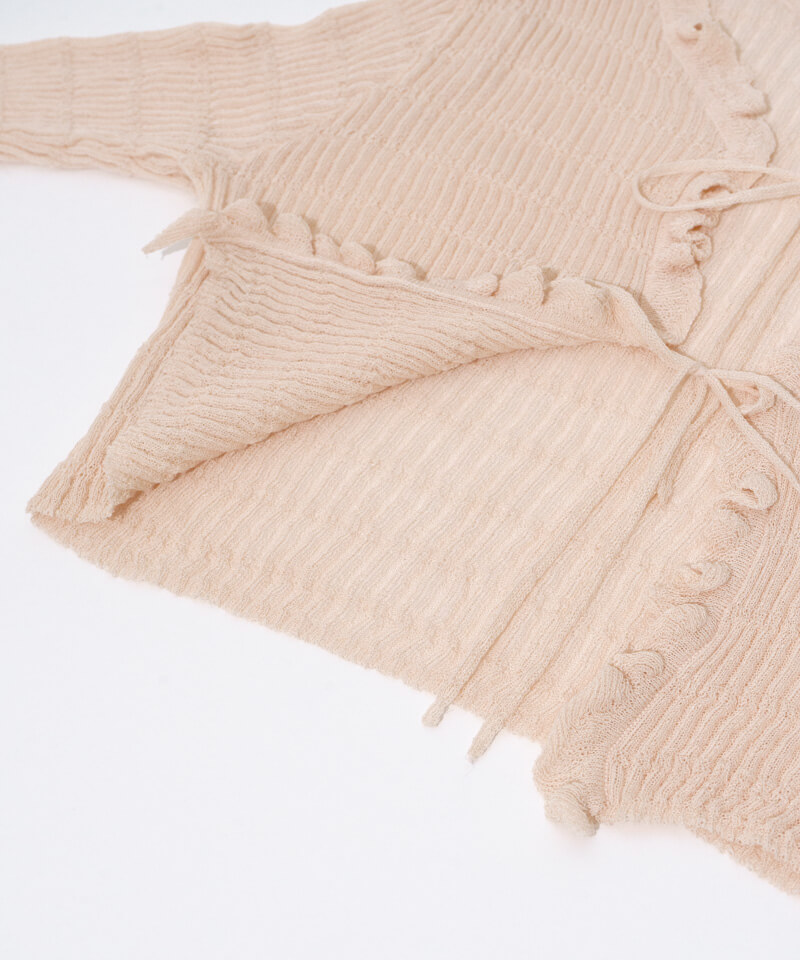 honey sheer cardigan～ﾊﾆｰｼｱｰｶｰﾃﾞｨｶﾞﾝ | flower／フラワー公式通販