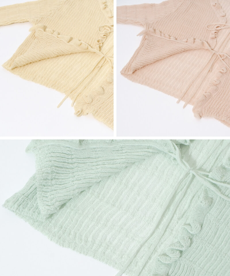 honey sheer cardigan～ﾊﾆｰｼｱｰｶｰﾃﾞｨｶﾞﾝ | flower／フラワー公式通販