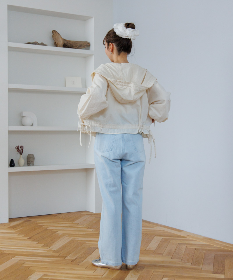 特別オファー 20%OFF】lightly frill hoodie～ﾗｲﾄﾘｰﾌﾘﾙﾌｰﾃﾞｨｰ | flower ジャケット・アウター