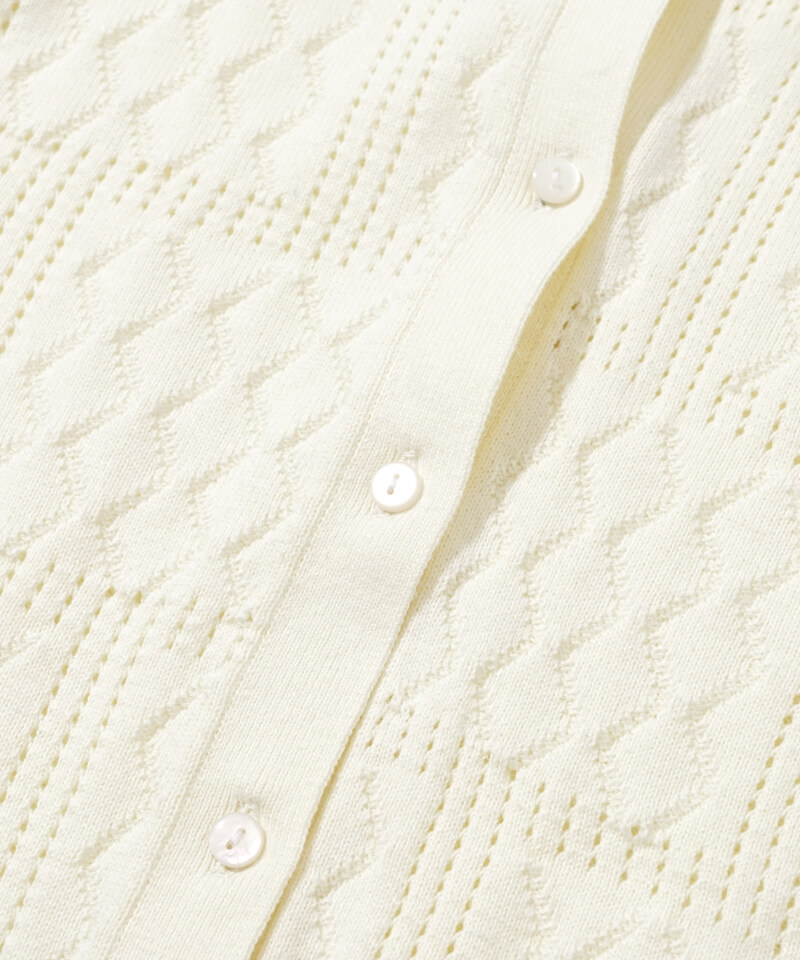 トップス Flower lacy polo top～ﾚｰｼｰﾎﾟﾛﾄｯﾌﾟ | flower／フラワー公式通販