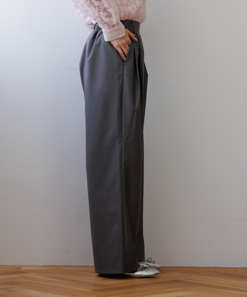 【Zimmermann】ILLUSTRATION TUCK PANT フラワー タックパンツ Zimmermann - Illustration Black Rococo Floral Tuck Pant