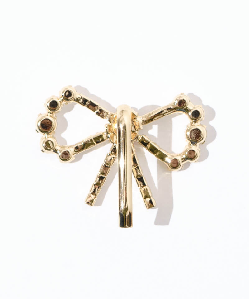 【美品】acca ビジュー付きリボンヘアゴム acca ビジュー付きヘアゴム 公式】ACCA オンラインストア | ヘア