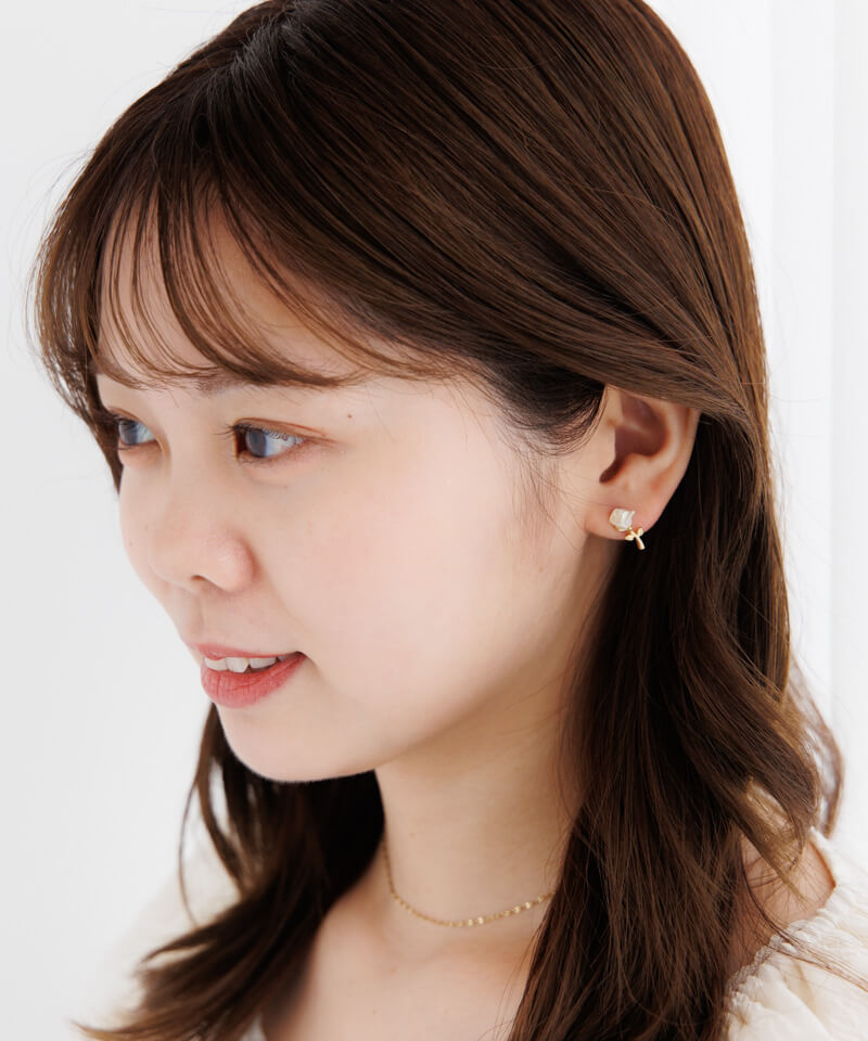 mini rose pierce～ﾐﾆﾛｰｽﾞﾋﾟｱｽ | flower／フラワー公式通販