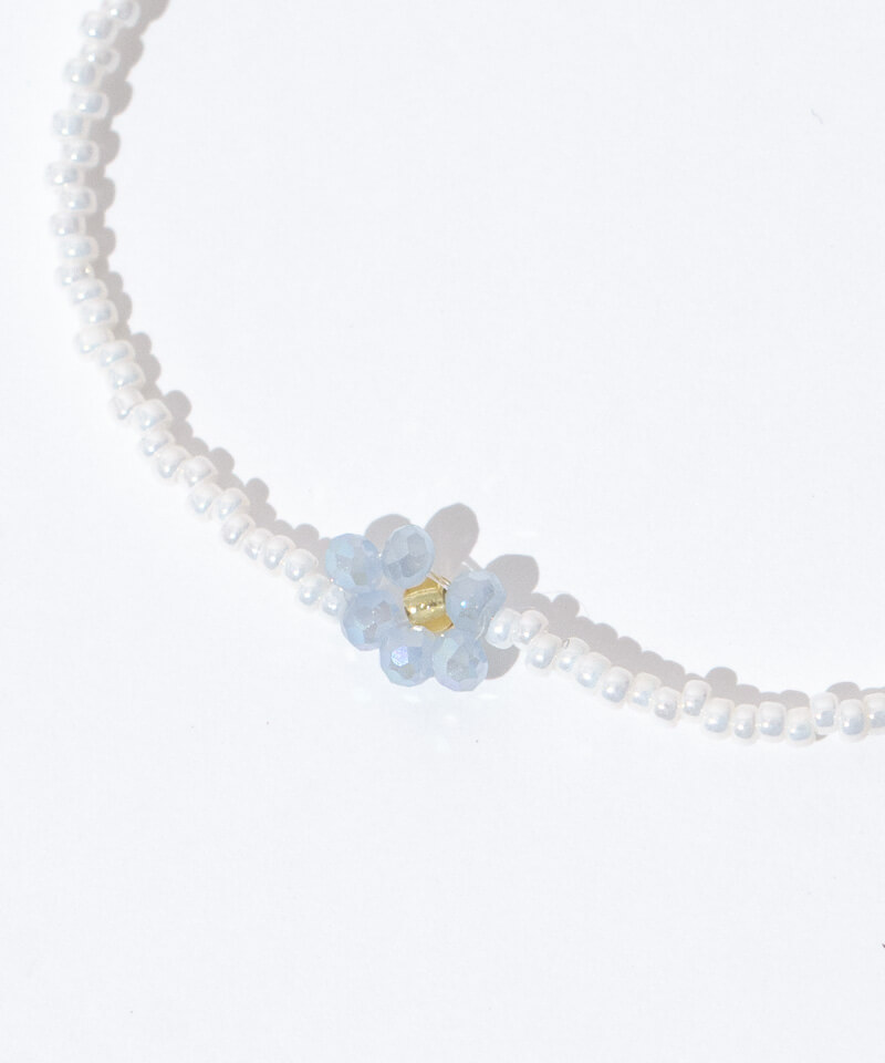 flower beads necklace～ﾌﾗﾜｰﾋﾞｰｽﾞﾈｯｸﾚｽ | flower／フラワー公式通販