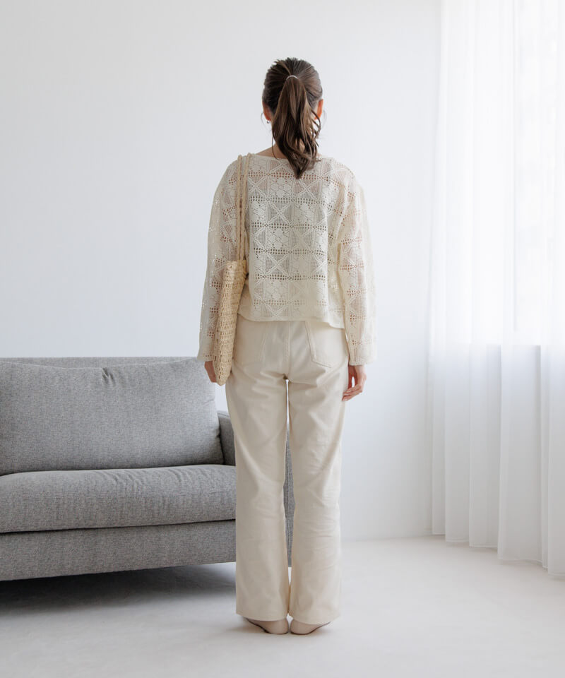 marine bloom cardigan～ﾏﾘﾝﾌﾞﾙｰﾑｶｰﾃﾞｨｶﾞﾝ | flower／フラワー公式通販