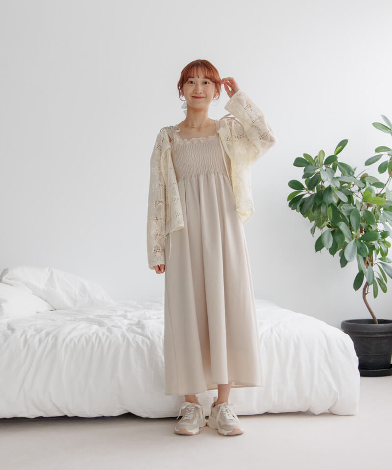 イタリア製 バージン ウール Blumarie ブルマリン レース カーディガン marine bloom cardigan~マリンブルームカーディガン | flower/フラワー
