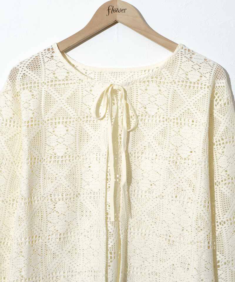 marine bloom cardigan～ﾏﾘﾝﾌﾞﾙｰﾑｶｰﾃﾞｨｶﾞﾝ | flower／フラワー