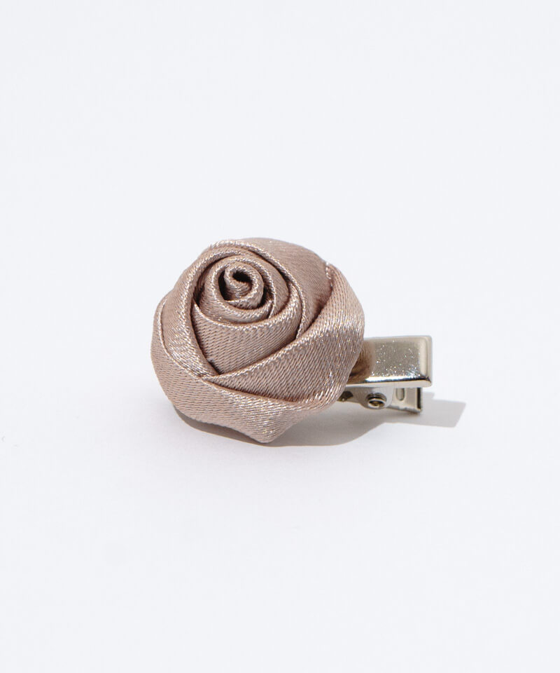 ヘアアクセサリー herlipto Rose Satin Clip 9月上旬発送】Rose Satin Clip