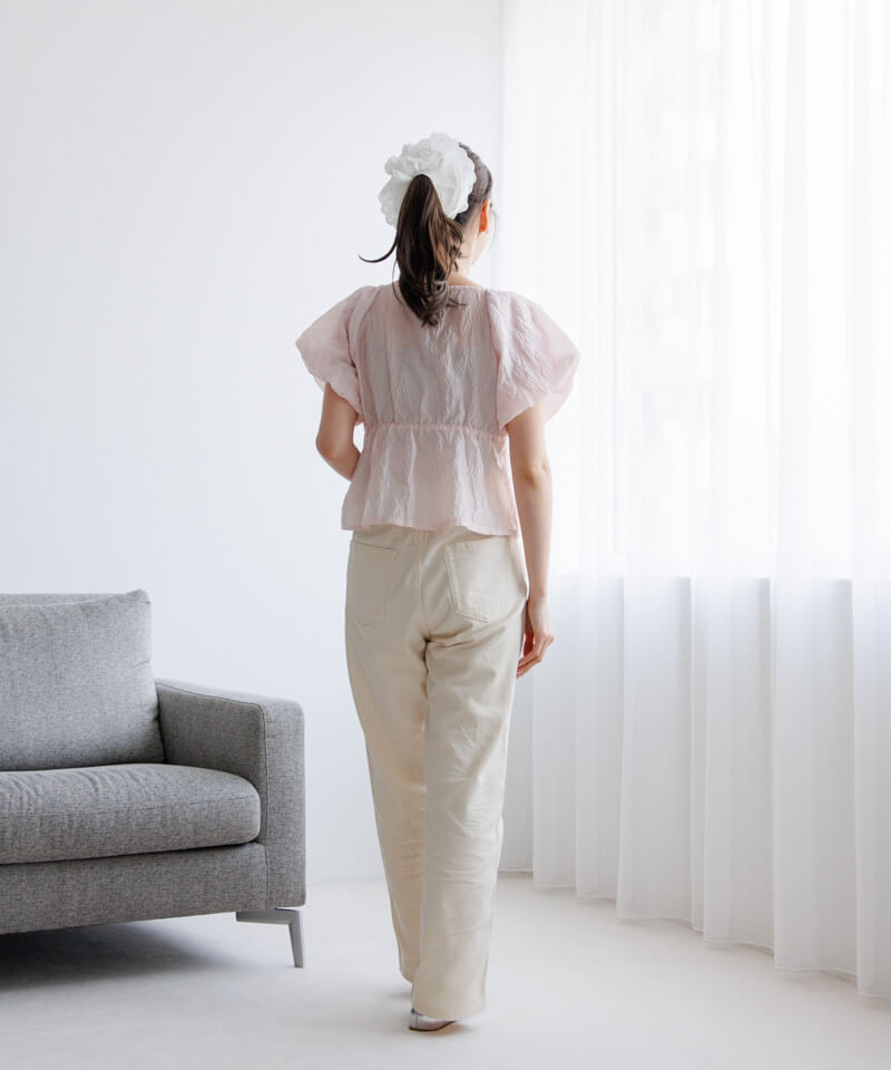 20%OFF】papillon puff blouse～ﾊﾟﾋﾟﾖﾝﾊﾟﾌﾌﾞﾗｳｽ | flower
