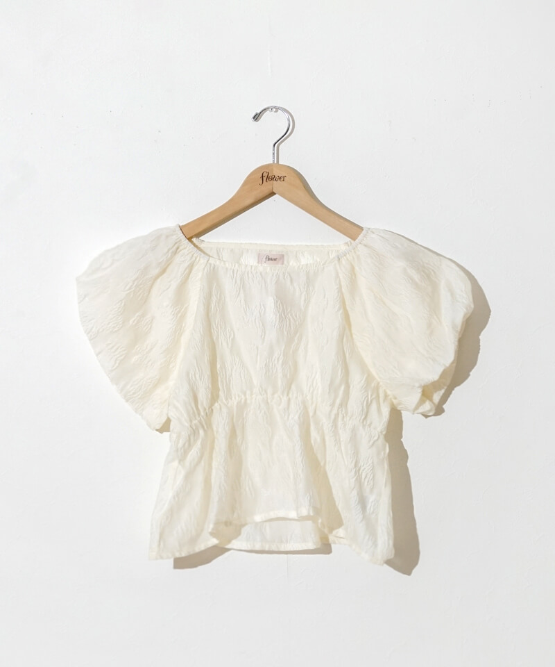 20%OFF】papillon puff blouse～ﾊﾟﾋﾟﾖﾝﾊﾟﾌﾌﾞﾗｳｽ | flower／フラワー