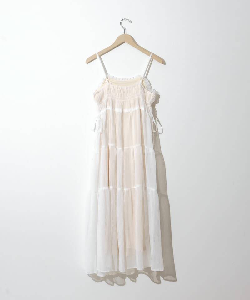 10%OFF】pleats cami onepiece～ﾌﾟﾘｰﾂｷｬﾐﾜﾝﾋﾟｰｽ | flower