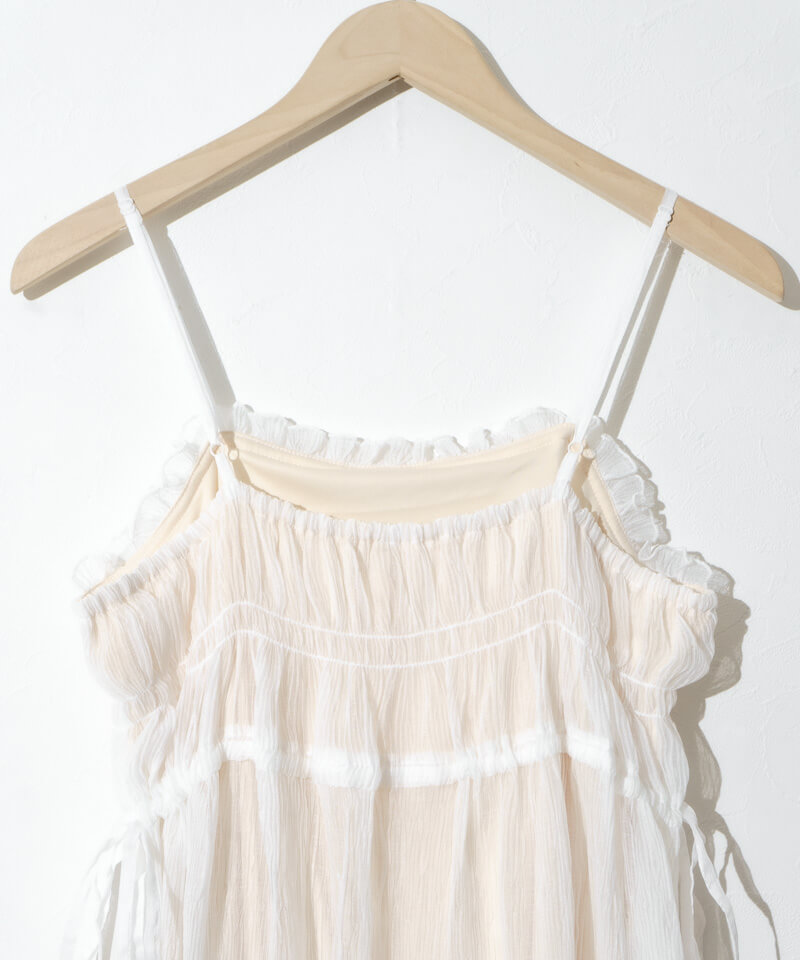 pleats cami onepiece～ﾌﾟﾘｰﾂｷｬﾐﾜﾝﾋﾟｰｽ | flower／フラワー公式通販