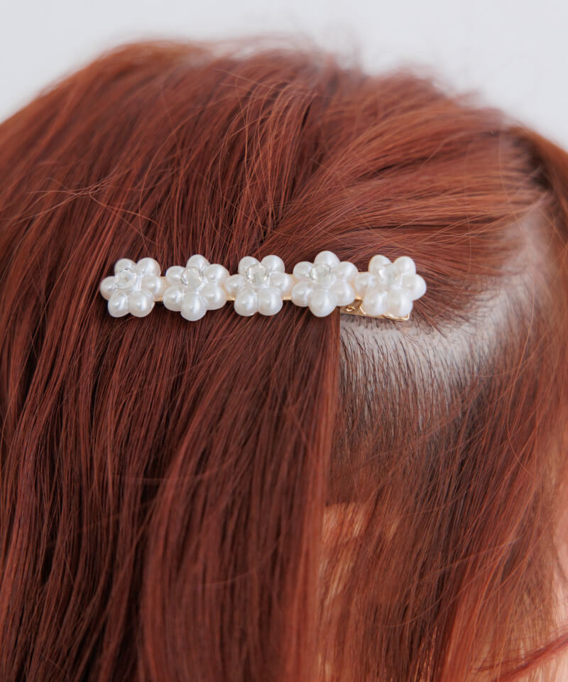 pearl flower pin～ﾊﾟｰﾙﾌﾗﾜｰﾋﾟﾝ | flower／フラワー公式通販