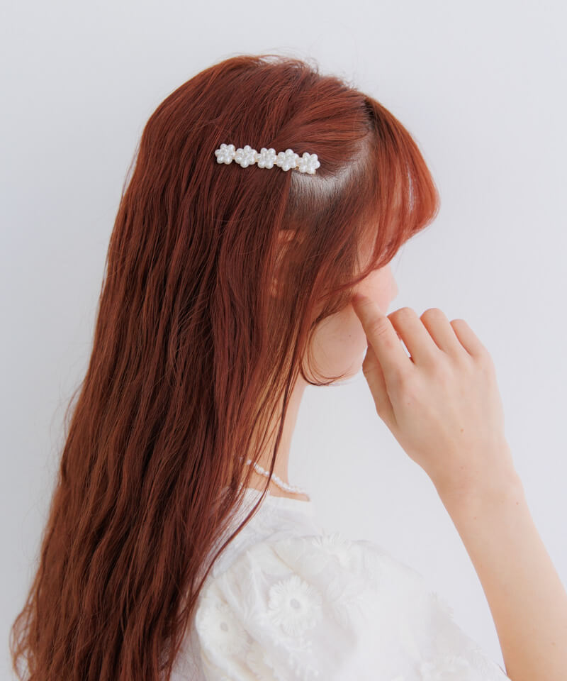 pearl flower pin～ﾊﾟｰﾙﾌﾗﾜｰﾋﾟﾝ | flower／フラワー公式通販