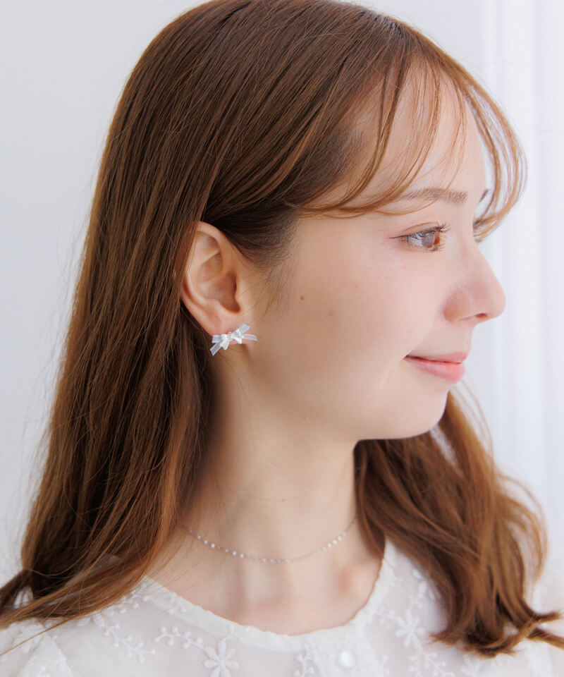 fancy ribbon pierce～ﾌｧﾝｼｰﾘﾎﾞﾝﾋﾟｱｽ | flower／フラワー公式通販