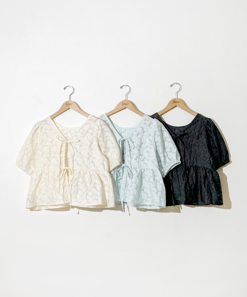 10%OFF】gloss flower blouse～ｸﾞﾛｽﾌﾗﾜｰﾌﾞﾗｳｽ | flower