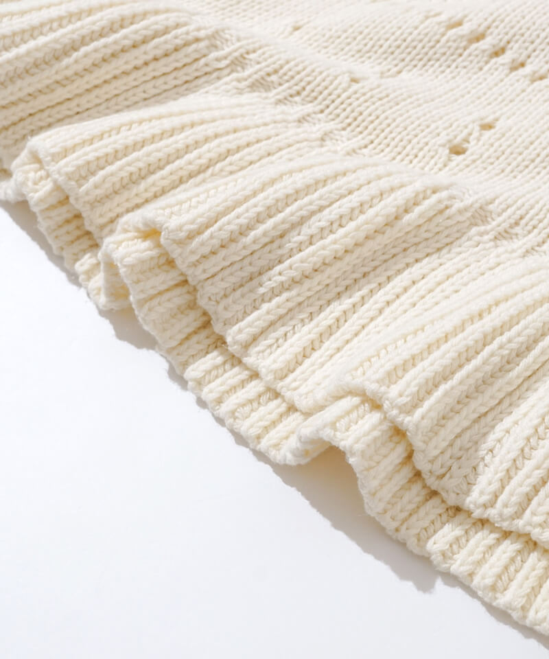 cotton frill top～ｺｯﾄﾝﾌﾘﾙﾄｯﾌﾟ | flower／フラワー公式通販